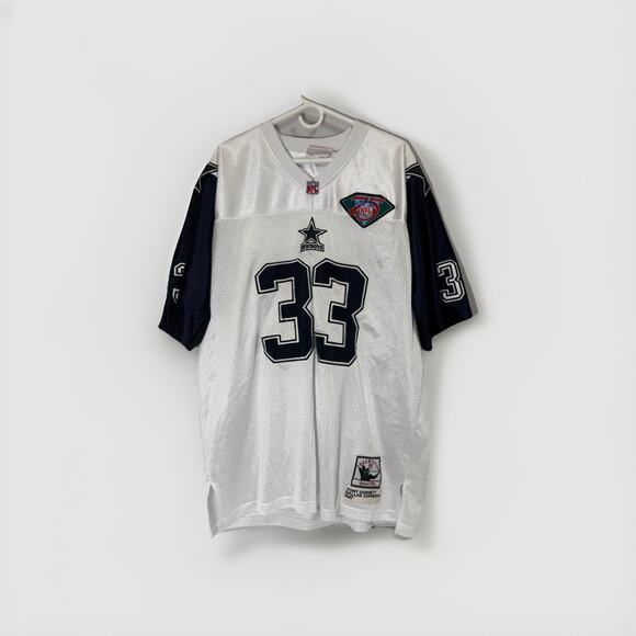 Mitchell & Ness Tony Dorsett #33 Dallas Cowboys 1987 Throwback NFL Jersey Sz 56 - Picture 1 of 15